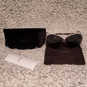 Authentic Iconic Tom Ford Aviator Sunglasses